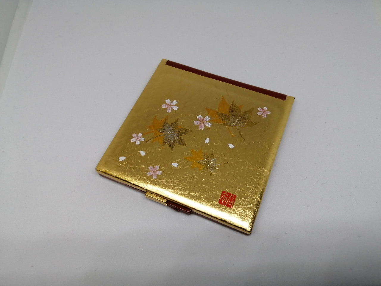 金箔華かすみ　コンパクトミラー