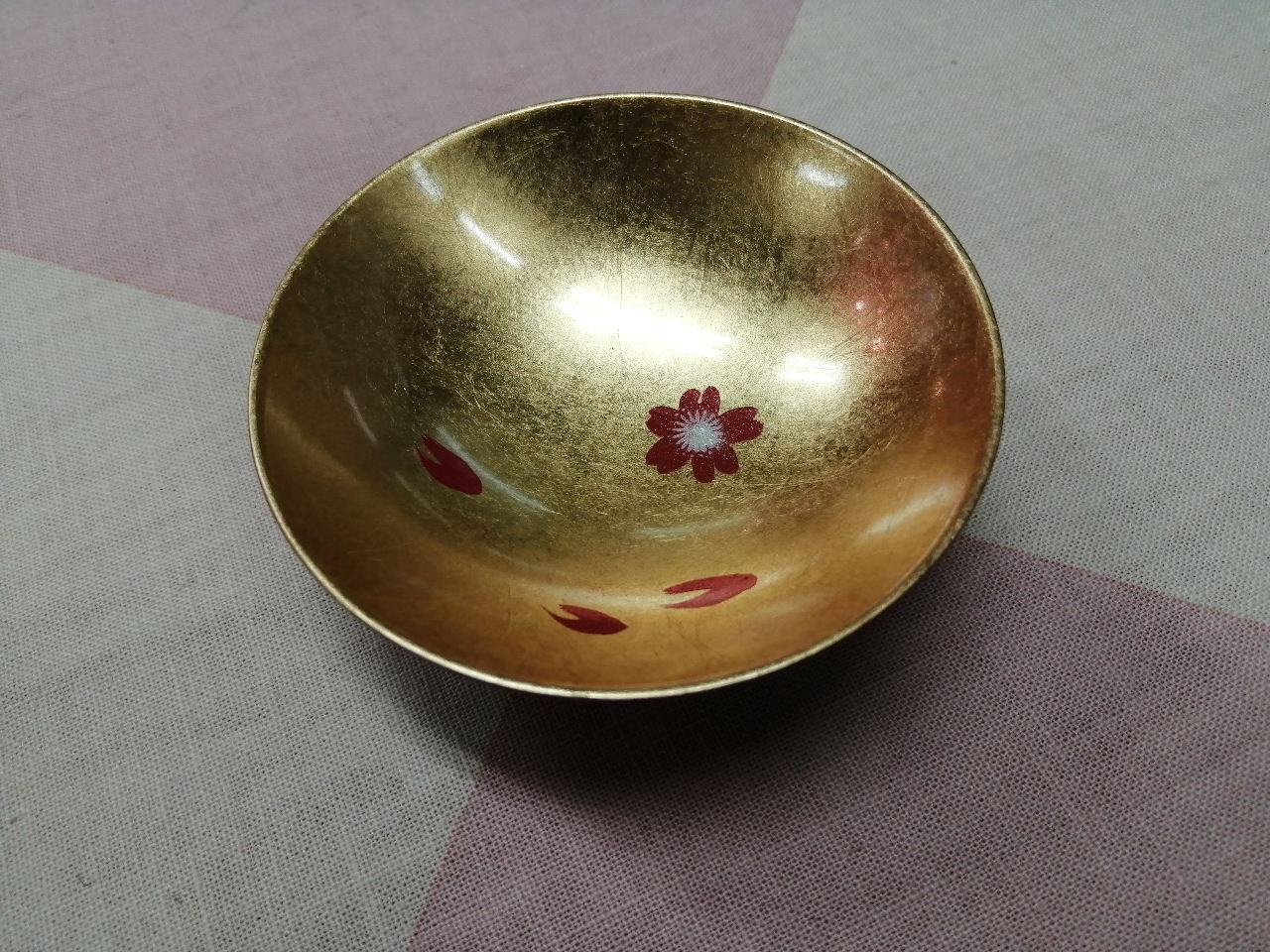 金箔盃　桜