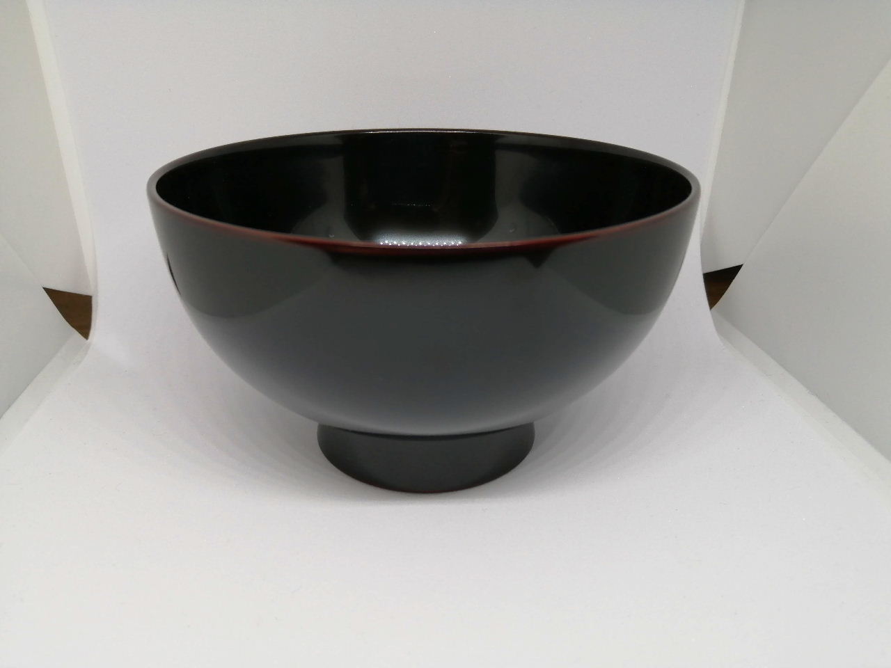 本漆汁椀　溜内黒